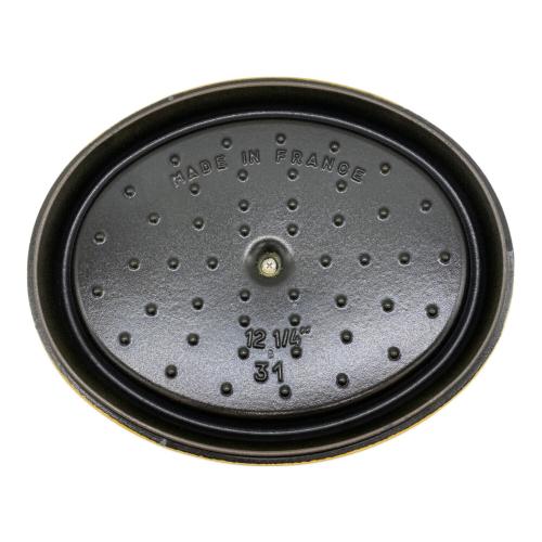 LE CREUSET (ルクルーゼ) 両手鍋 SIZE 31 イエロー