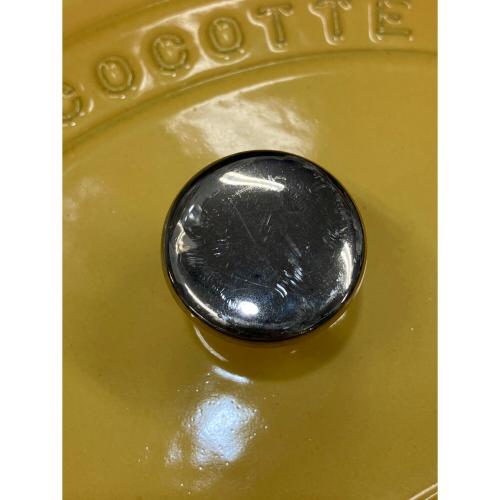 LE CREUSET (ルクルーゼ) 両手鍋 SIZE 31 イエロー