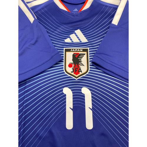日本代表 (ニホンダイヒョウ) JFA レプリカユニフォーム メンズ ブルー 背番号11 前田大然 【2026 ホーム オーセンティック ユニフォーム】 SIZE L