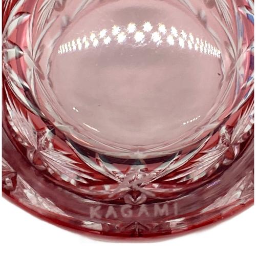 KAGAMI CRYSTAL 切子ペアグラス 江戸切子