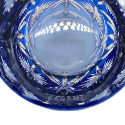 KAGAMI CRYSTAL 切子ペアグラス 江戸切子