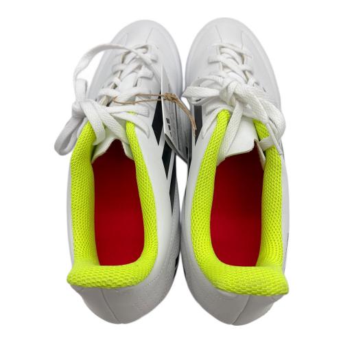 adidas (アディダス) サッカースパイク JP5637 2025年発売モデル 対応グラウンド人工芝【アディダス デポルティーボ III TF】 メンズ SIZE 28.5cm ホワイト×ネオングリーン