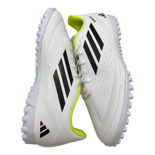 adidas (アディダス) サッカースパイク JP5637 2025年発売モデル 対応グラウンド人工芝【アディダス デポルティーボ III TF】 メンズ SIZE 28.5cm ホワイト×ネオングリーン