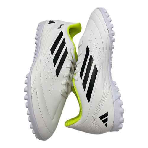 adidas (アディダス) サッカースパイク JP5637 2025年発売モデル 対応グラウンド人工芝【アディダス デポルティーボ III TF】 メンズ SIZE 28.5cm ホワイト×ネオングリーン