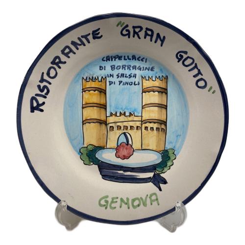 BUON RICORDO 絵皿 カッペッラッチ・ディ・ボッラージネ