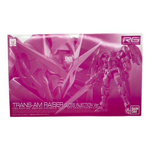 BANDAI (バンダイ) リアルグレード 1/144 スケールモデル トランザムライザー グロスインジェクション ガンプラ