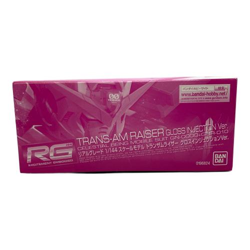 BANDAI (バンダイ) リアルグレード 1/144 スケールモデル トランザムライザー グロスインジェクション ガンプラ
