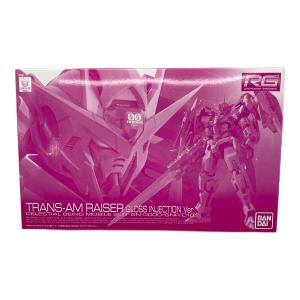 BANDAI (バンダイ) リアルグレード 1/144 スケールモデル トランザムライザー グロスインジェクション ガンプラ