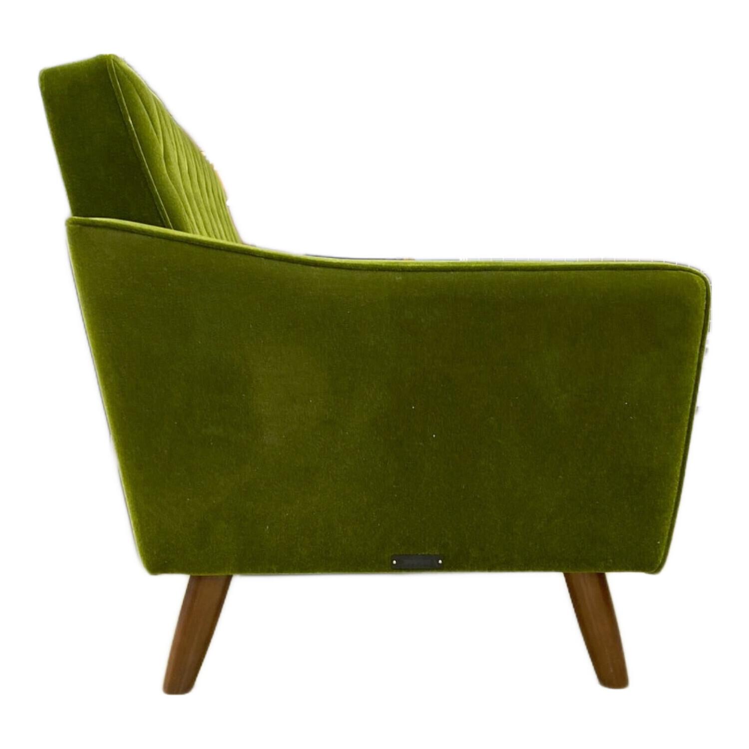 カリモク60 (カリモクロクマル) 3人掛けソファーモケットグリーン