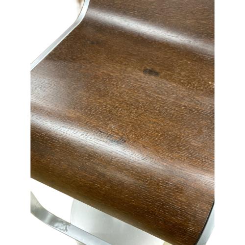 Lapalma (ラパルマ) カウンターチェアー ブラウン×シルバー LEM