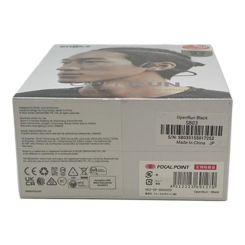 SHOKZ (ショックス) 骨伝導イヤホン SKZ-EP-000003