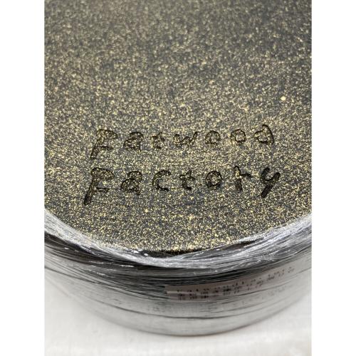 FATWOODFACTORY (ファットウッド ファクトリー) 金粉撒き漆塗り薪割り台 特選漆金粉仕上げ