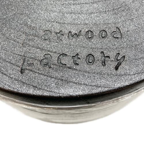 FATWOODFACTORY (ファットウッド ファクトリー) プラチナ撒き漆塗り薪割り台L 特選漆プラチナ仕上げ