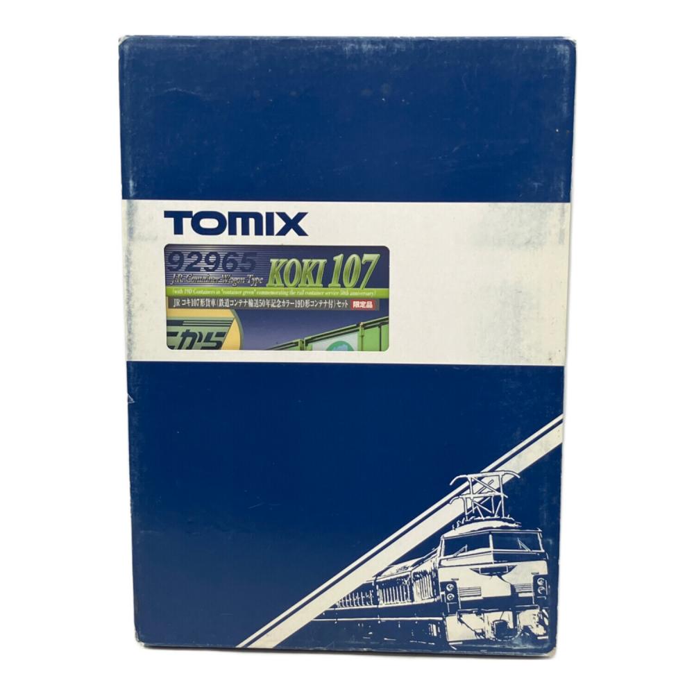 TOMIX (トミックス) JR コキ107形貨物車 （鉄道コンテナ輸送50周年記念