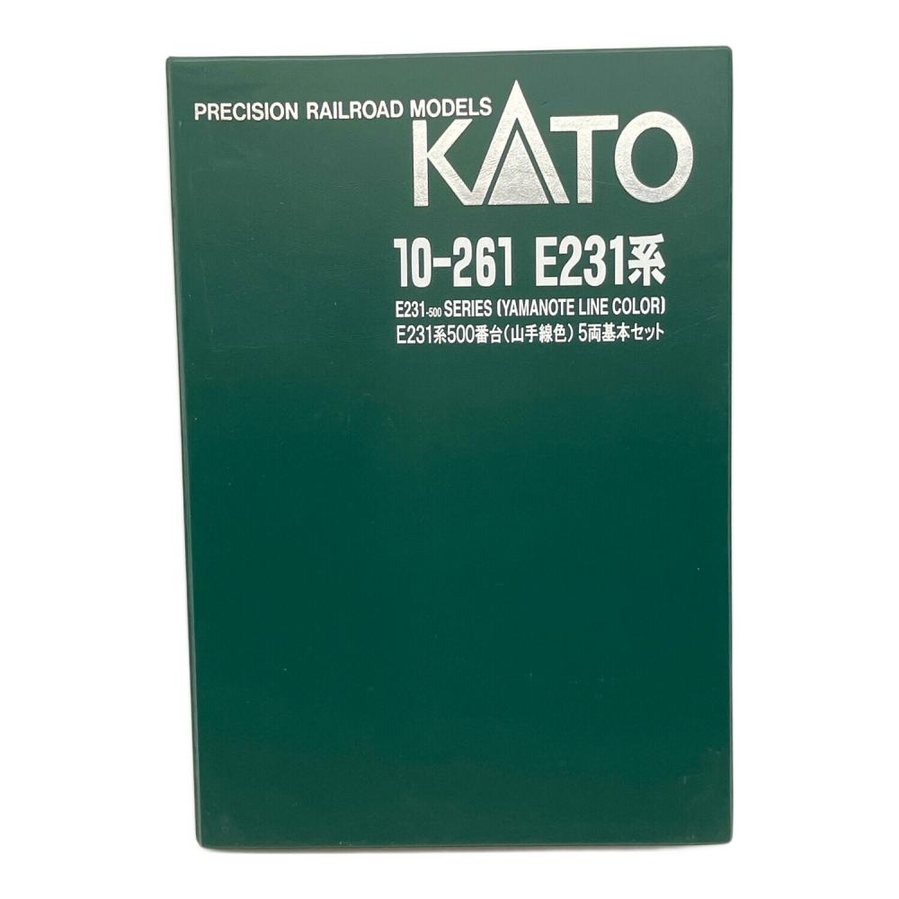 KATO (カトー) E231系500番台（山手線色）5両基本セット Nゲージ