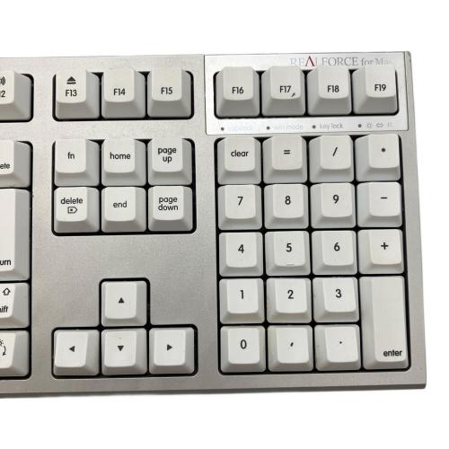 Realforce for Mac キーボード R2-JPVM-WH