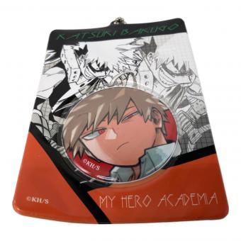僕のヒーローアカデミア (ボクノヒーローアカデミア) 爆豪勝己 特製ホルダー付缶バッジ キャラクターグッズ