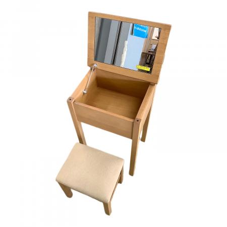 無印良品　タモ材　ドレッサー 稀少なタモ材を使用した無印良品(MUJI)のドレッサー/スツールです