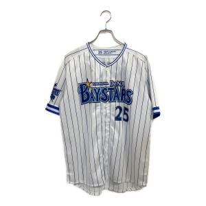 横浜DeNAベイスターズ (ヨコハマディーエヌエーベイスターズ) NPB レプリカユニフォーム 筒香嘉智 背番号25 2015 ホーム メンズ SIZE L ホワイト×ブルー