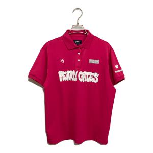 PEARLY GATES (パーリーゲイツ) ゴルフウェア (ポロシャツ) 055-4160554 2024SS @GF ℩ レディース SIZE 1 (M) ローズピンク