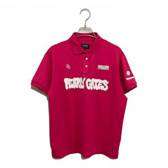 PEARLY GATES (パーリーゲイツ) ゴルフウェア (ポロシャツ) 055-4160554 2024SS @GF ℩ レディース SIZE 1 (M) ローズピンク