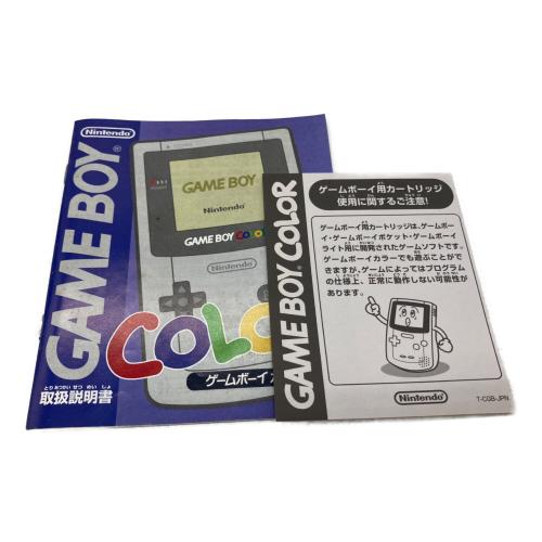 Nintendo (ニンテンドー) GAMEBOY COLOR CGB-001
