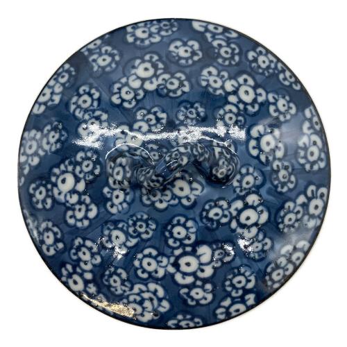 加藤利昌 (カトウトシマサ) 茶器揃 染付梅小紋 京焼 平安