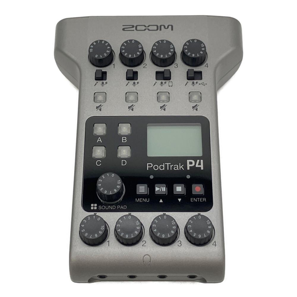 ZOOM (ズーム) ポッドキャストレコーダー PodTrak P4｜トレファクONLINE
