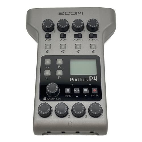ZOOM (ズーム) ポッドキャストレコーダー PodTrak P4