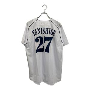 中日ドラゴンズ (チュウニチドラゴンズ) NPB レプリカユニフォーム 谷重元信 2012-2013年モデル メンズ SIZE Free ホワイト×ブルー