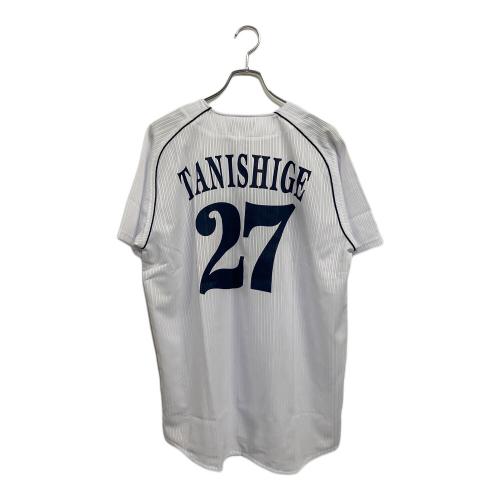 中日ドラゴンズ (チュウニチドラゴンズ) NPB レプリカユニフォーム 谷重元信 2012-2013年モデル メンズ SIZE Free ホワイト×ブルー