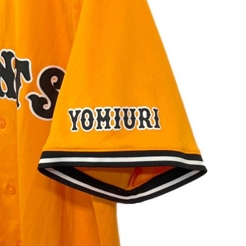 読売ジャイアンツ (ヨミウリジャイアンツ) NPB レプリカユニフォーム 吉川尚輝 2025年製【背番号2 2024 セ・リーグ チャンピオン・エンブレム 橙魂ユニフォーム】 メンズ SIZE LL (US L) オレンジ