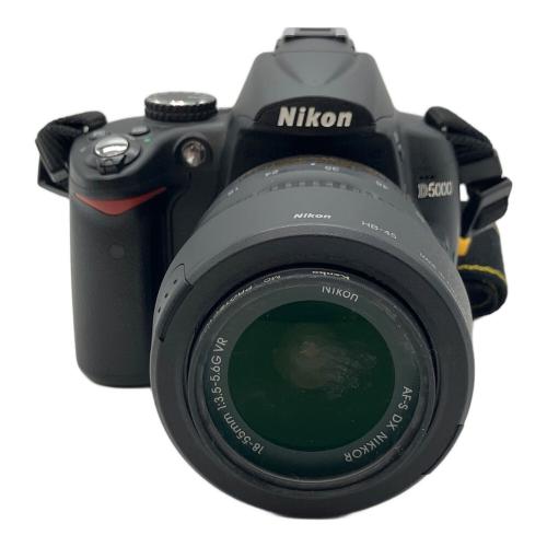 Nikon (ニコン) デジタル一眼レフカメラ D5000 液晶左側ヤケ有 レンズNIKON AF-S18-55mm