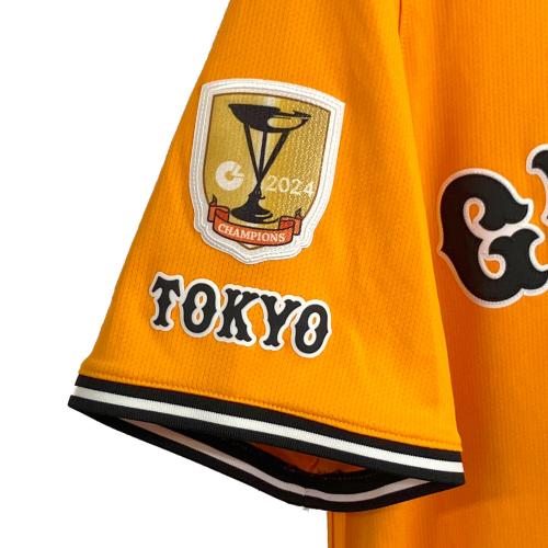 読売ジャイアンツ (ヨミウリジャイアンツ) NPB レプリカユニフォーム 大勢 2024年製【背番号15 2024 セ・リーグ チャンピオン・エンブレム 橙魂ユニフォーム】 メンズ SIZE LL (US L) オレンジ