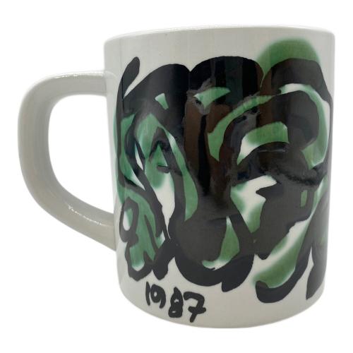 ROYAL COPENHAGEN (ロイヤル・コペンハーゲン) イヤーマグカップ 1987年製・グリーン×ホワイト