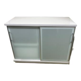 古賀家具 (コガカグ) キッチンカウンター 幅122cm ホワイト フィルミア