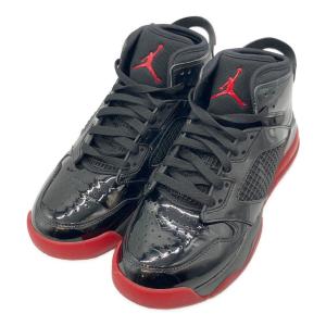 NIKE (ナイキ) バスケットボールシューズ BQ6508-006 JORDAN MARS 270 GS レディース SIZE 24cm ブラック×レッド