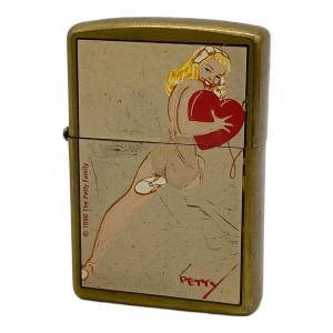 ZIPPO (ジッポ) オイルライター 1996年12月製造 George Petty ①