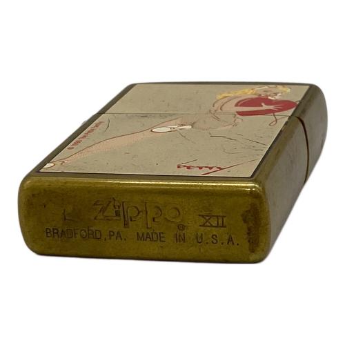 ZIPPO (ジッポ) オイルライター 1996年12月製造 George Petty ①
