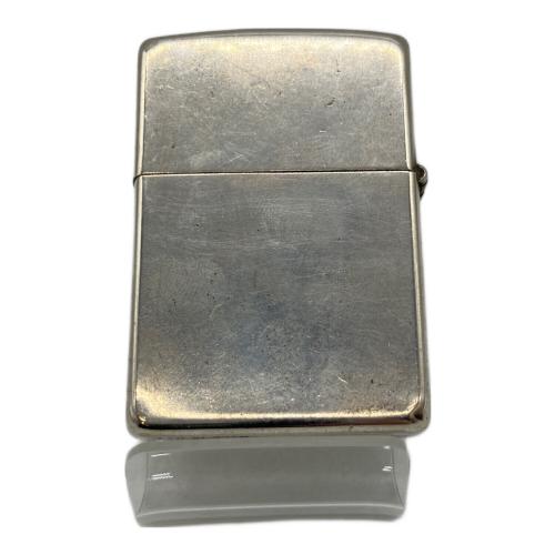 ZIPPO (ジッポ) スターリングシルバー オイルライター 1996年製造 手掘り風デザイン