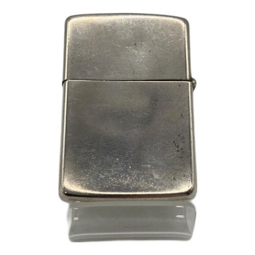 ZIPPO (ジッポ) スターリングシルバー オイルライター 1989年9月製造