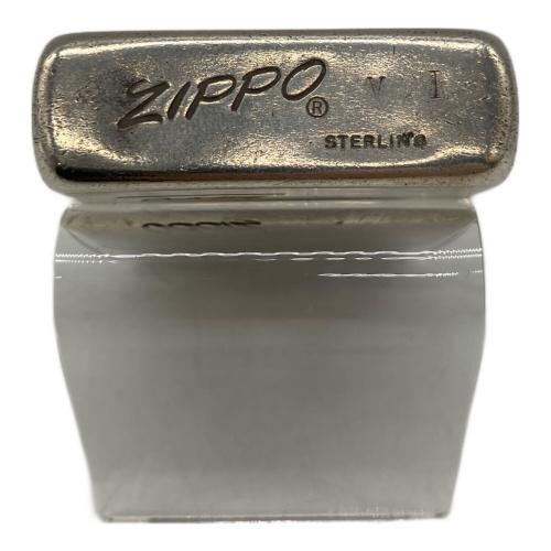 ZIPPO (ジッポ) スターリングシルバー オイルライター 1989年9月製造