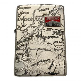 ZIPPO (ジッポ) オイルライター 2001年2月製造 Marlboro ADVENTURE WEST MAW OUTDOOR GEAR