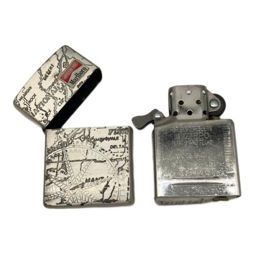 ZIPPO (ジッポ) オイルライター 2001年2月製造 Marlboro ADVENTURE WEST MAW OUTDOOR GEAR