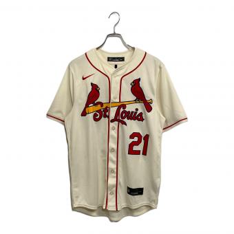セントルイス・カージナルス MLB レプリカユニフォーム L・ヌートバー 背番号21 2024年製 メンズ SIZE M (US S) ベージュ