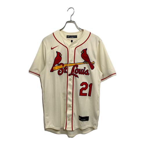 セントルイス・カージナルス MLB レプリカユニフォーム L・ヌートバー 背番号21 2024年製 メンズ SIZE M (US S) ベージュ