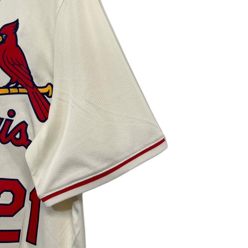 セントルイス・カージナルス MLB レプリカユニフォーム L・ヌートバー 背番号21 2024年製 メンズ SIZE M (US S) ベージュ
