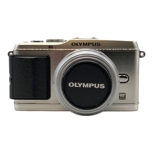 OLYMPUS (オリンパス) デジタルカメラ E-P3 キズ多数有 レンズ:14-42mm 1:3.5-5.6 2 R