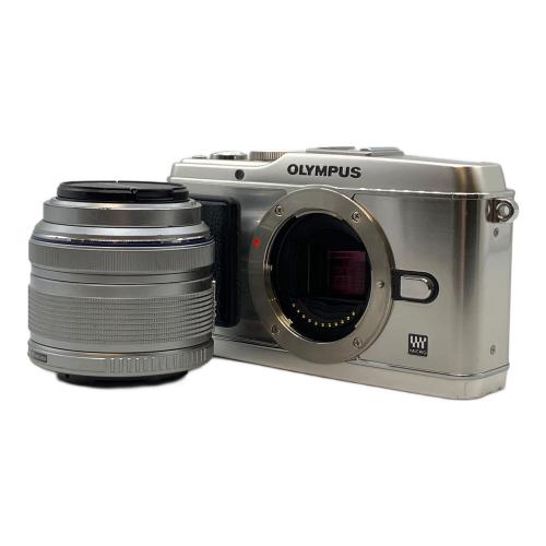 OLYMPUS (オリンパス) デジタルカメラ E-P3 キズ多数有 レンズ:14-42mm 1:3.5-5.6 2 R