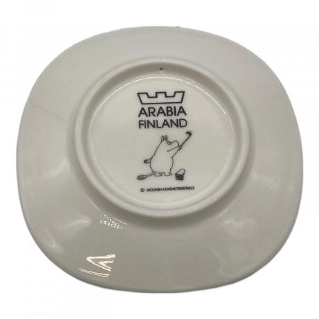 【新品未使用】 ARABIA ラブ プレート 裏絵あり 旧ロゴ　シール付＊廃盤 ARABIA (アラビア) ミニプレート 廃盤 エンジントラブル｜トレファクONLINE